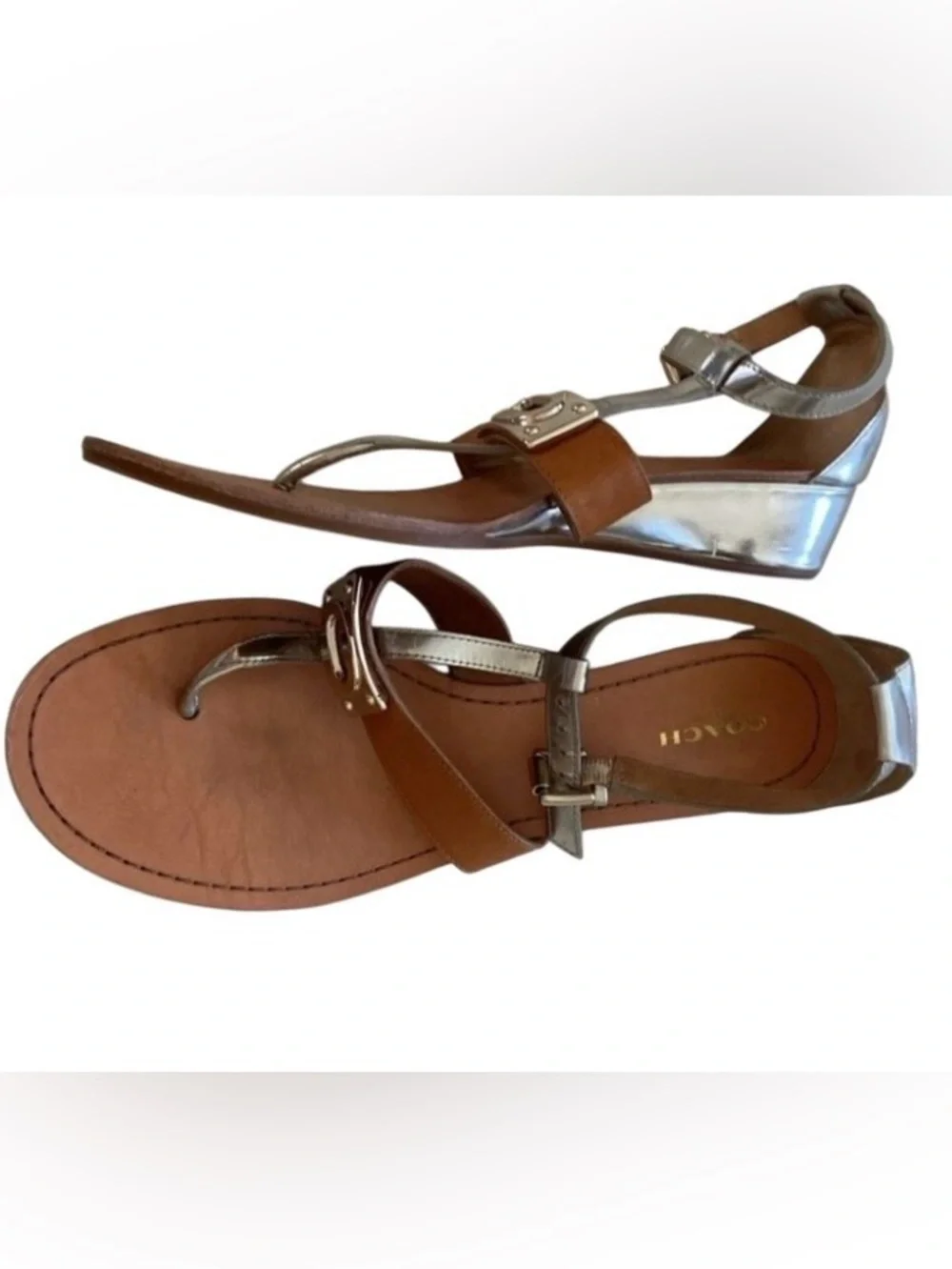 Coach Summer sandals new in the box Size 9
